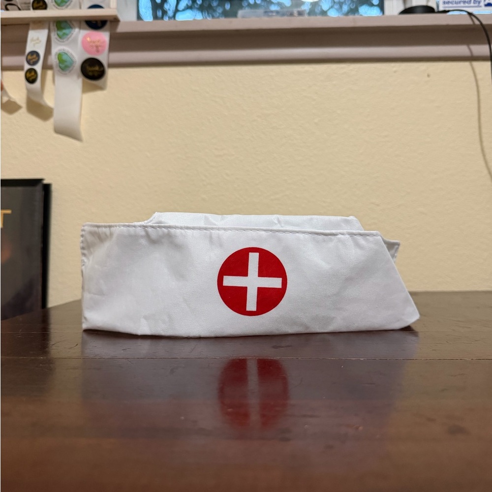 Women’s Nurse Cap Hat Halloween Costume